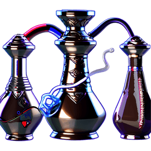 Traditional Hookah Design PNG bru PNG