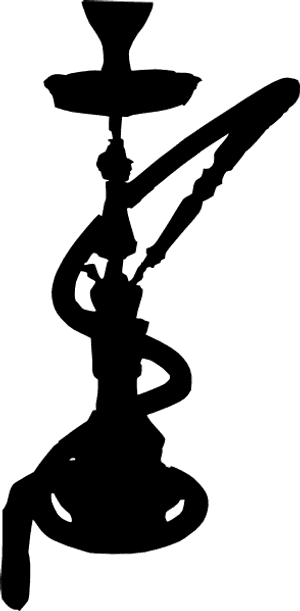 Small - Hookah Clip Art PNG
