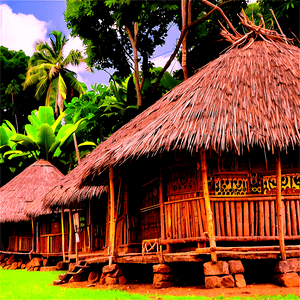 Traditional Houses PNG 06202024 PNG