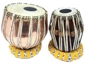 Traditional Indian Tabla Drums PNG Image