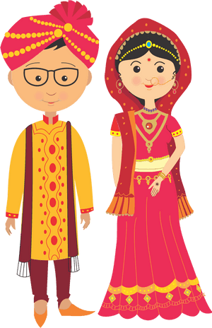 Marriage Clipart Shadi - Arranged Marriage Clipart, HD Png Download PNG with transparent background