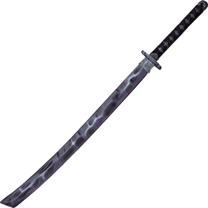Traditional Japanese Katana Sword PNG