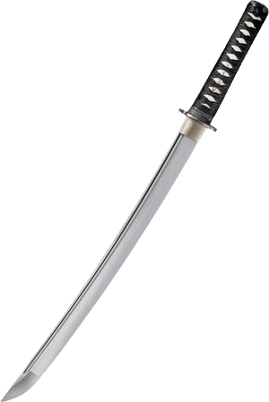 Traditional Japanese Katana Sword PNG