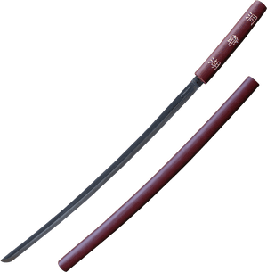 Traditional Japanese Katana Sword PNG