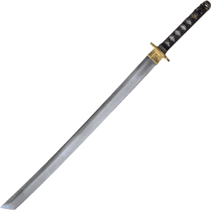 Traditional Japanese Katana Sword PNG