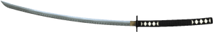 Traditional Japanese Katana Sword PNG