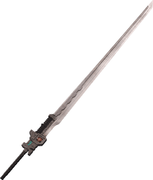 Traditional Japanese Katana Sword PNG