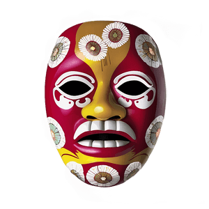 Traditional Japanese Mask PNG 65 PNG
