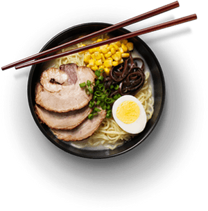 Ramen Noodle Soup With Pork - Ramen Noodle Soup Png PNG