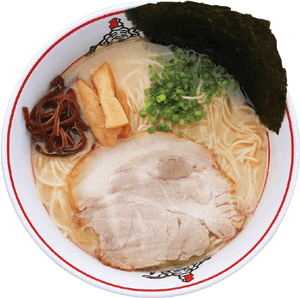 Ramen - Ramen Tonkotsu Menu Png PNG