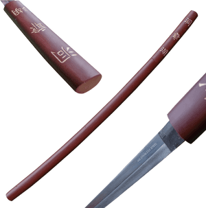 Traditional Katana Sword Disassembled PNG