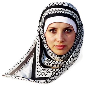 Traditional Keffiyeh Pattern Png 38 PNG Image