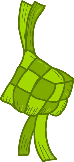 Traditional Ketupat Vector Illustration PNG Image