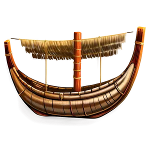 Traditional Papyrus Boat Png Sdx PNG Image