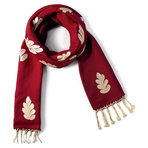 Traditional Red Scarf Png 12 PNG Image