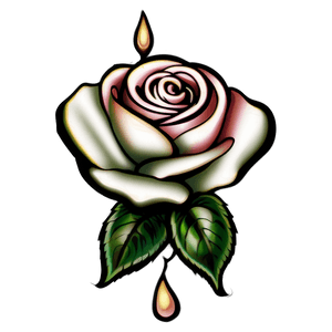 Traditional Rose Tattoo Artwork PNG suy34 PNG image with transparent background