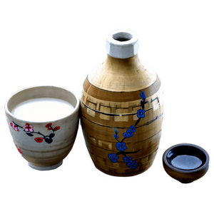 Traditional Sake Set PNG sao39 PNG with transparent background