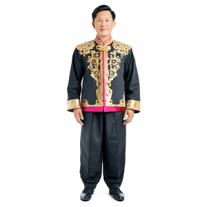 Traditional Singaporean Dress PNG 06232024 PNG image with transparent background