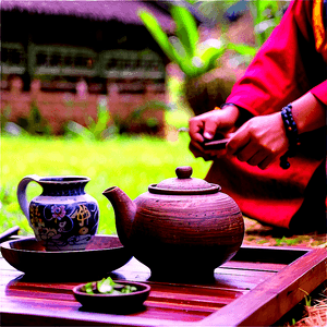 Traditional Tea Ceremonies PNG 06202024 PNG image with transparent background