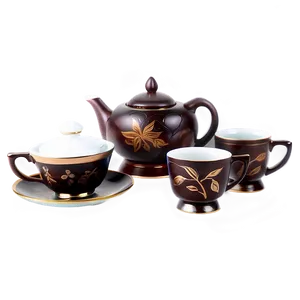 Traditional Tea Set Png Yqc96 PNG Image