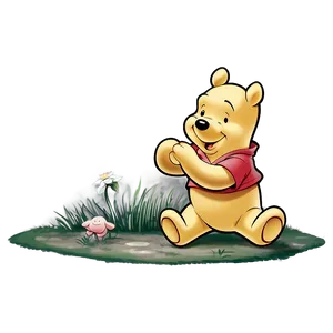 Traditional Winnie The Pooh And Piglet Png 5 PNG Image