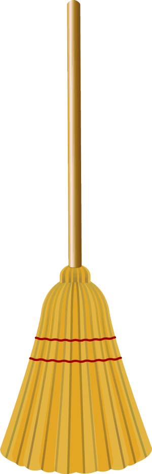 Broom Png Clip Art Image - Broom Clipart Transparent, Png Download PNG image with transparent background