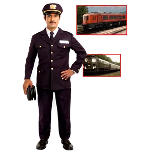 Train Conductor Uniform Png Chc PNG Image