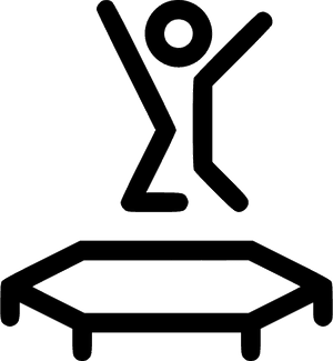 Trampoline - Trampoline Icon Png, Transparent Png PNG