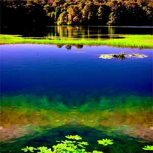 Tranquil Lake Waters Png Ohw22 PNG Image