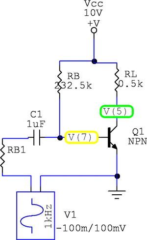 Transistor Amplifier Circuit Diagram PNG Image