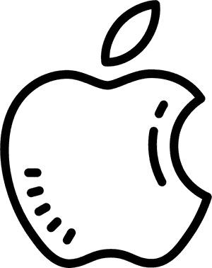 Transparent Bitten Apple Png - Bitten Easy Apple Drawing, Png Download PNG image with transparent background