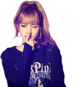 Transparent Blackpink Png - De Lisa De Blackpink, Png Download PNG image with transparent background