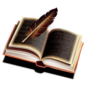 Transparent Book And Quill Png Jcu PNG Image