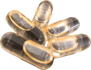 Transparent Capsules Isolated PNG Image