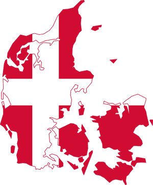 Transparent Danish Flag Png - Denmark Flag Map Png, Png Download PNG image with transparent background