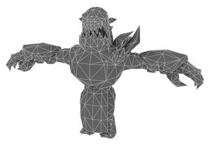 Transparent Demon Hand Png - Demon Low Poly Png, Png Download PNG image with transparent background
