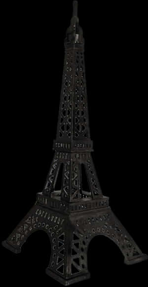 Transparent Eiffel Tower Png File - Black Paris Tower, Png Download PNG image with transparent background