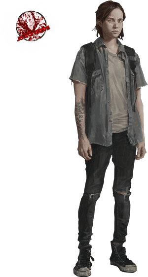 Transparent Ellie Goulding Png - Ellie The Last Of Us Png, Png Download PNG image with transparent background