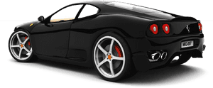 Transparent Ferrari Png - Ferrari Black Car Png, Png Download PNG image with transparent background