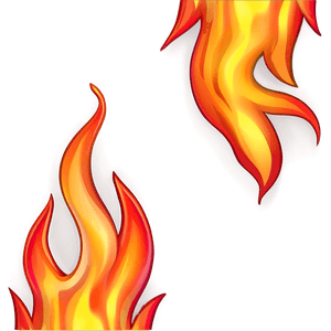Transparent Fire Emoji PNG 05262024 PNG