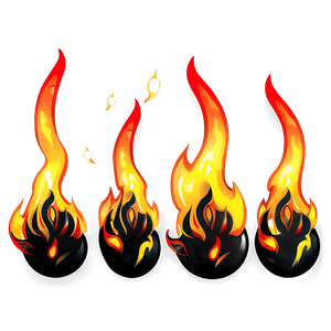 Transparent Fire Emoji PNG 05262024 PNG
