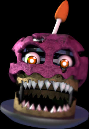 Transparent Fnaf Cupcake Png - Fnaf Nightmare Cupcake, Png Download PNG image with transparent background