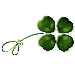 Transparent Four Leaf Clover PNG 05252024 PNG