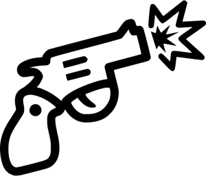 Transparent Fourth Of July Clipart - Gun Png Icon, Png Download PNG image with transparent background