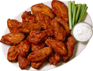 Transparent Fried Chicken Clipart - Buffalo Chicken Wings, HD Png Download PNG image with transparent background
