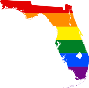 Transparent Gay Flag Png - Florida Rainbow, Png Download PNG image with transparent background
