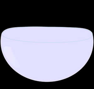 Transparent Glass Bowl Black Background PNG