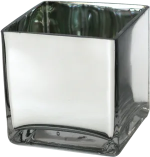 Transparent Glass Cube PNG Image