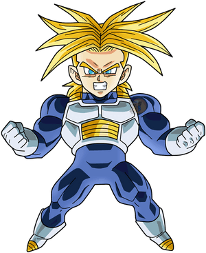 Transparent Goku Chibi Png - Dragon Ball Super Chibi Trunks, Png Download PNG image with transparent background