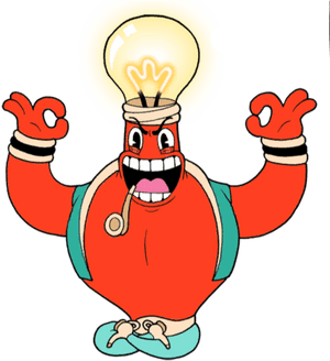 Transparent Great Idea Clipart - Cuphead Djimmi The Great, HD Png Download PNG image with transparent background